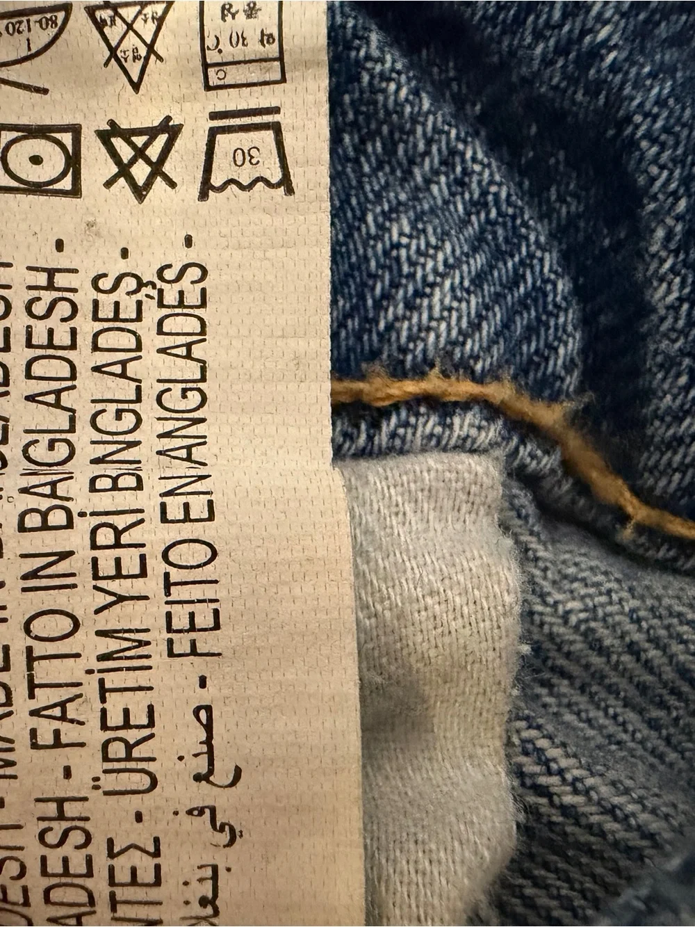 Zara Jumpsuit Woman's 28 Blue Denim Button and Zipper Front Belted Waistband